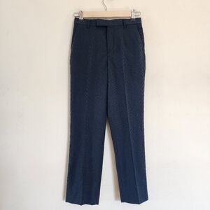 Calvin Klein Boys Dress Pants in Blue w/ White Stripes size 10 NWT